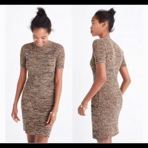 Madewell Mockneck Sweater Dress